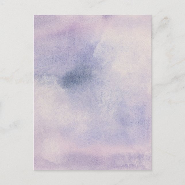 Carte Postale Stargazer | Purple & Bleu (Devant)