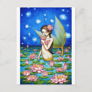 Carte Postale Starlight Lily Mermaid