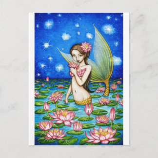 Carte Postale Starlight Lily Mermaid
