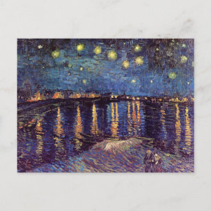Carte Postale Starry Night Over the Rhone par Vincent van Gogh