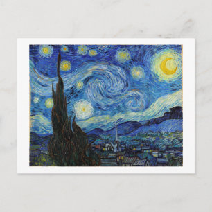 Carte Postale Starry Night, Vincent van Gogh