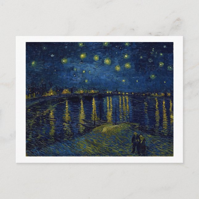 Carte Postale Starry Night, Vincent van Gogh (Devant)