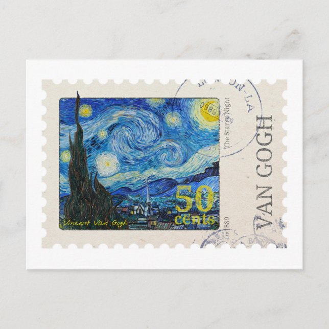 Carte postale Starry Starry Starry (Devant)