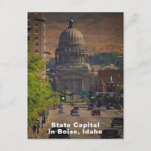 Carte Postale State Capital in Boise, Idaho