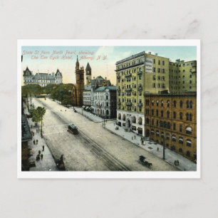 Carte Postale State St, Albany, NY Vintage
