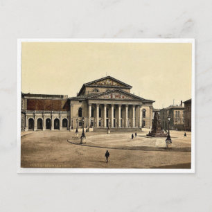 Carte Postale State Theatre, Munich, Bavière, Allemagne rare Pho