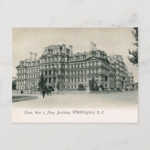 Carte Postale State, War, Navy Building, Washington DC Vintage