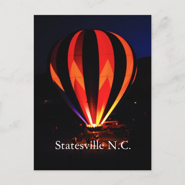 Carte Postale Statesville N.C. (Devant)