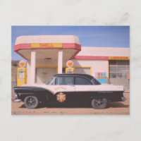 Station de service classique de la Patrol Biker