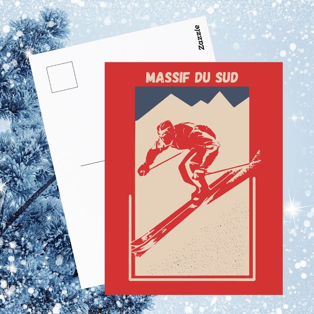 Carte Postale Station de ski du Massif du Sud au Québec Canada - (Créateur téléchargé)