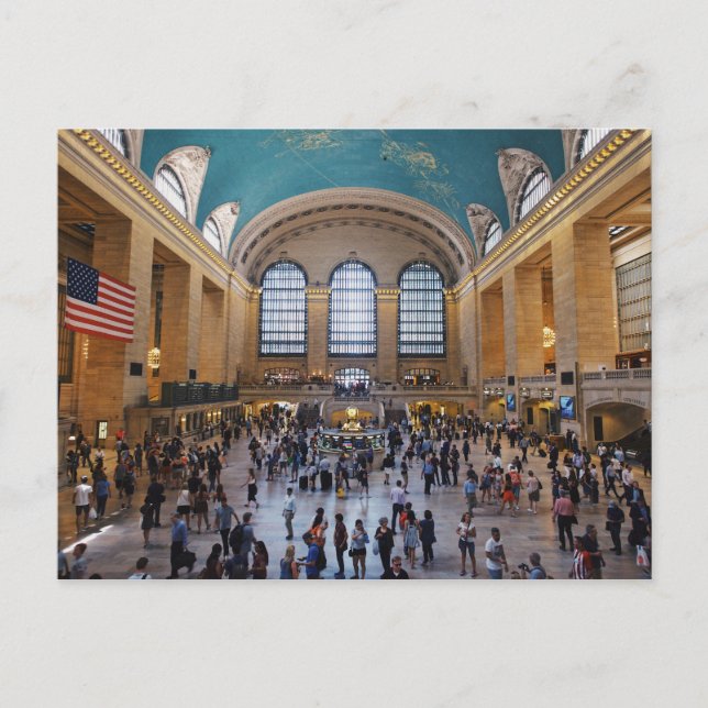 Carte Postale Station Grand Central / Couleur complète (NYC) (Devant)