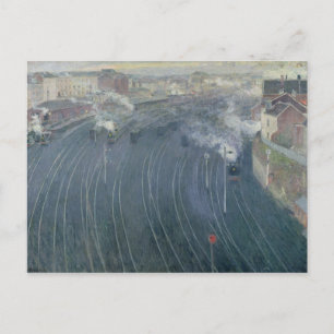 Carte Postale Station Luxembourg, Bruxelles, 1903