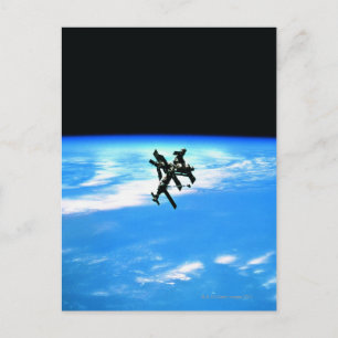 Carte Postale Station spatiale Orbite Terre 4