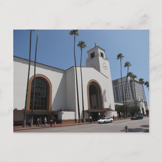 Carte Postale Station Union (Devant)