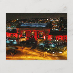 Carte Postale Station Union de Kansas City dans Red Postcard