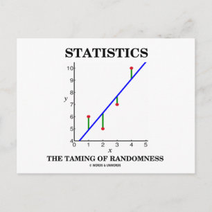 Carte Postale Statistiques La domestication du hasard (Stats hum