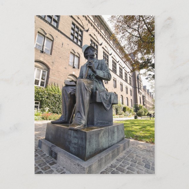 Carte Postale Statue (Devant)