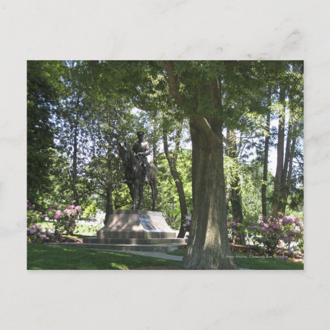 Carte Postale Statue (Devant)