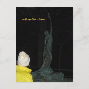 Carte Postale Statue au Parc d'État de Turkey Run