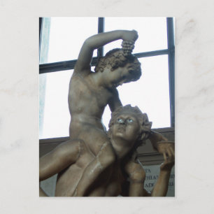 Carte Postale Statue Bacchus au Vatican ~ Rome, Italie