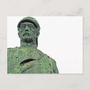 Carte Postale Statue Bismarck, Berlin, Tête, Dos Blanc(bs2pst)