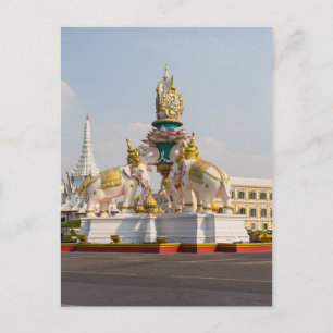 Carte Postale Statue de Bangkok en Thaïlande