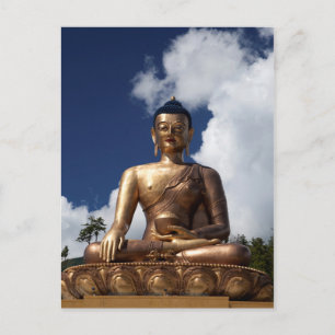 Carte Postale Statue de Bouddha assis