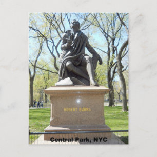 Carte Postale Statue de Central Park
