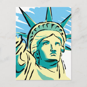 Carte Postale Statue de la Liberté