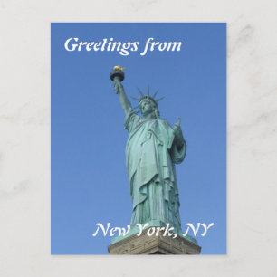 Carte Postale Statue de la Liberté