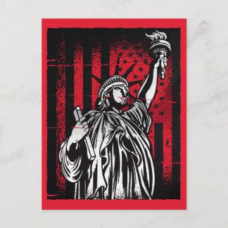 Carte postale Statue de la Liberté