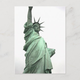 Carte Postale Statue de la Liberté dans le port de New York