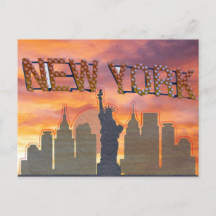 Carte Postale Statue de la Liberté de New York