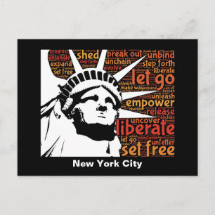 Carte Postale Statue de la Liberté de New York