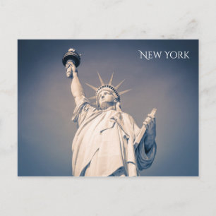 Carte postale Statue de la Liberté New York