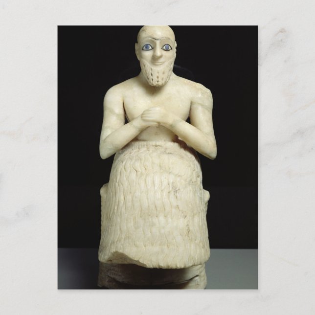 Carte Postale Statue de l'Ebih-Il (Devant)