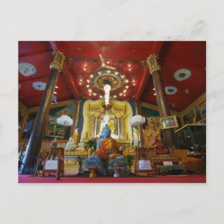 Carte Postale Statue de marbre de Bouddha