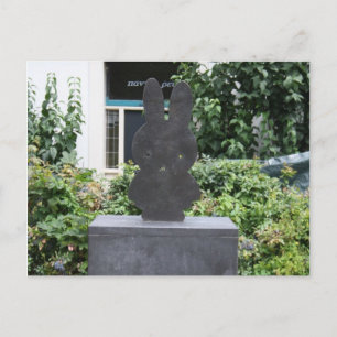 Carte Postale Statue de Miffy