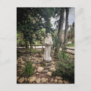Carte Postale Statue de moine