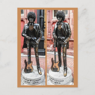 Carte Postale Statue de Phil Lynott, Dublin, Irlande
