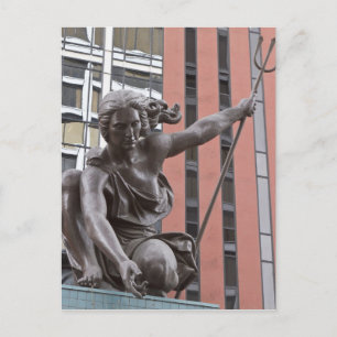 Carte Postale statue de Portlandia, Portland, Oregon