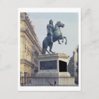 Statue d'Equestrian de King Louis XIV (1816-22)