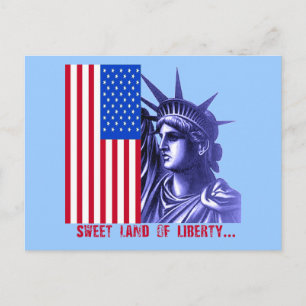 Carte Postale Statue des produits Liberty