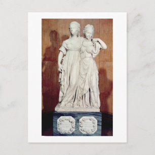 Carte Postale Statue double des Princesses Louise (1776-1810)