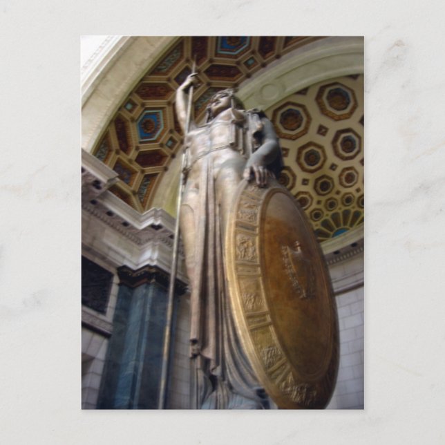 Carte Postale statue du capitolio (Devant)