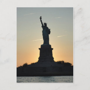 Carte Postale Statue of Liberty Profile - ReasonerStore