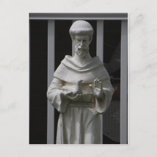 Carte Postale Statue Saint François