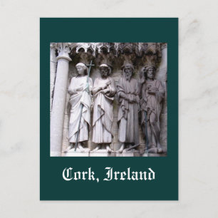 Carte Postale Statues de Cork, Irlande