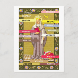 Carte postale Ste Etheldreda (Audrey) (P 003)