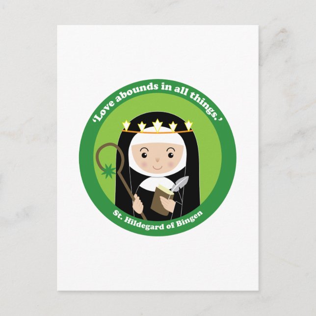 Carte Postale Ste Hildegard (Devant)